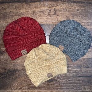 CC Beanies - Bundle of 3